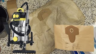 Bag change in Parkside PNTS 1500