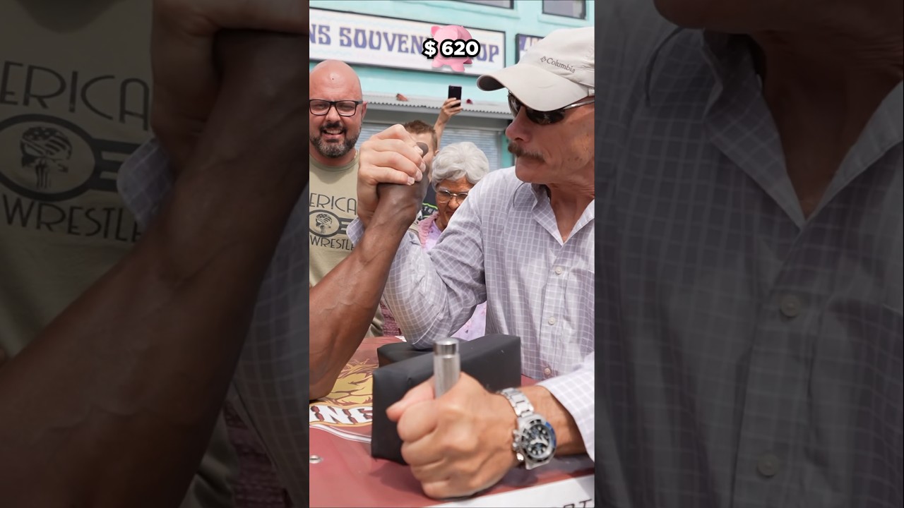 Beat My Grandpa at Arm Wrestling, Win $1,000
