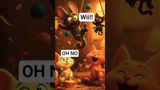 The Funniest Cat Game Night Ever! #cat #shortcat #funny