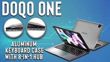 Make Your iPad Pro Into A Laptop: Doqo One Keyboard Case with USB Hub