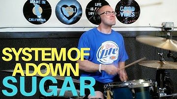 SYSTEM OF A DOWN "SUGAR" DRUM COVER