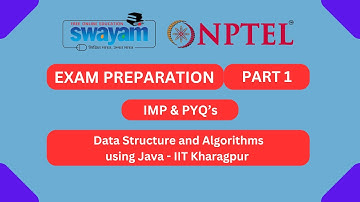 Data Structure And Algorithms Using Java Part 1 || NPTEL Exam Series #myswayam #nptel
