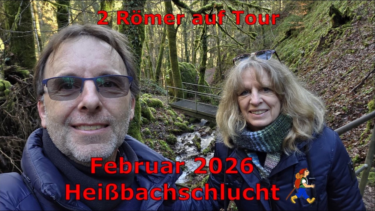 Kurze Wanderung durch die Heißbachschlucht