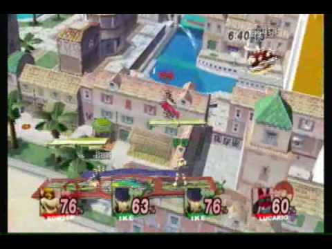 Brawl+ 6.0 SpaceJam (Ike) & Tim (Ike) Vs Scufo (Bo...