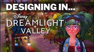 Designing in Disney Dreamlight Valley on Nintendo Switch | Disney Dreamlight Valley Speed Build