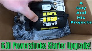 F250 6 0l Starter Upgrade XD Diesel Starter - WOW!