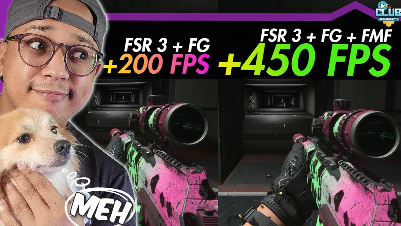 QUE LOCURA! AMD FSR 3 + Frame Generation + Fluid Motion Frames en