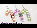 Tuto dcoration de nol  sucre dorge au crochet  facile  raliser