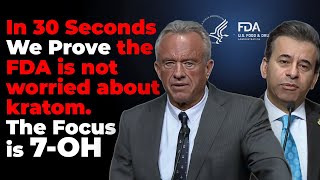 RFK Jr & HHS Move To Schedule Concentrated 7-OH, FDA Commissioner says Kratom Leaf is NOT the Focus.
