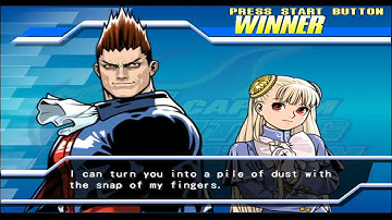 CAPCOM FIGHTING EVOLUTION: DEMITRI AND INGRID GAMEPLAY