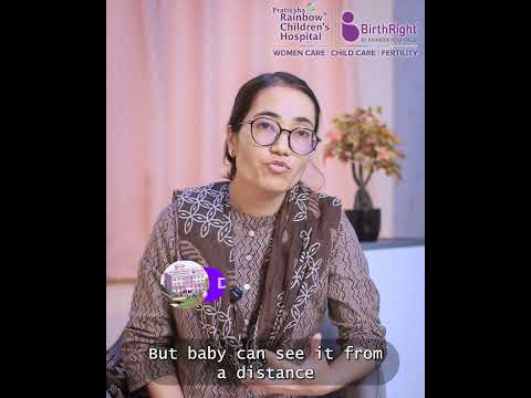 Can Newborns Actually See? ???? #babyhealth #newborn #parentingtips