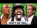 Cam newton exposes the truth behind skip bayless beef  4th1 podcast