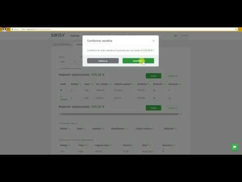 Vendere un investimento su www.soisy.it
