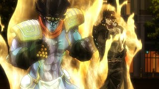 Jotaro vs DIO ORA ORA ORA [HD 60FPS]