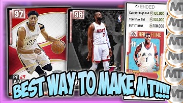 NBA2K19 BEST WAY TO MAKE MT RIGHT NOW IN MYTEAM - FREE GALAXY OPALS AND PD TMAC!!! - SNIPING