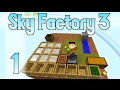 Minecraft SkyFactory 3 - Ep. 1 - Let's Dyg!