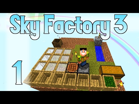 Minecraft SkyFactory 3 - Ep. 1 - Let's Dyg!