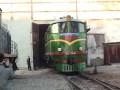 Locomotive TE3-7305. Back to depot Yamnitsa