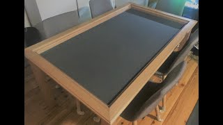 DIY Board Game Table With Removable Top
