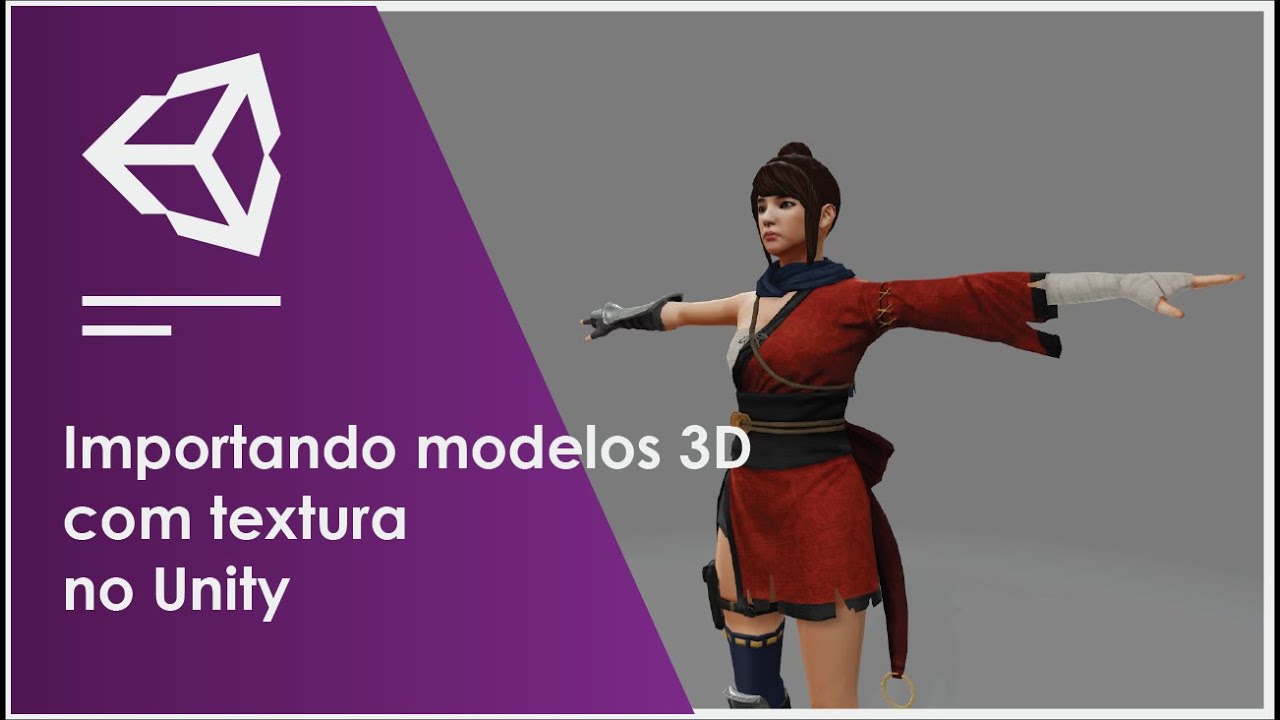 Como importar texturas para o Unity! | Unity 2021 - YouTube