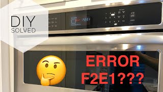 KitchenAid F2E1 Error DIY Repair
