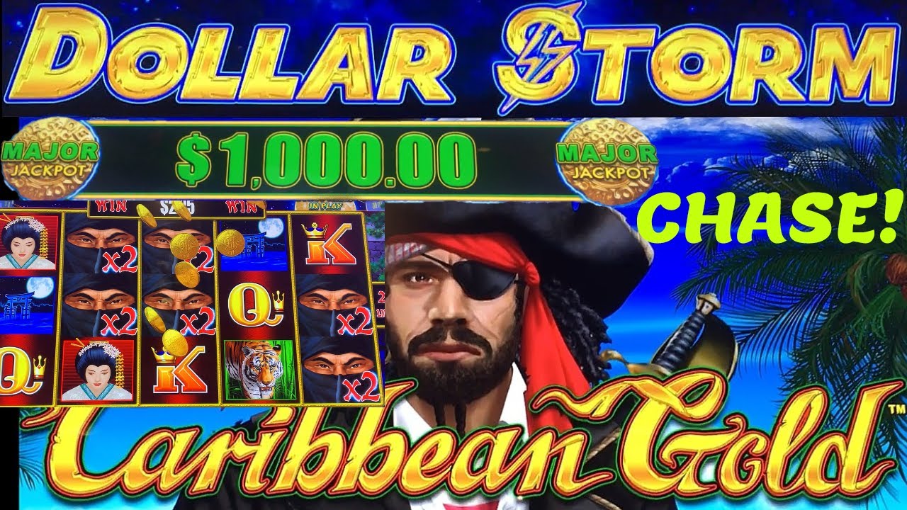 Love 💗DOLLAR STORM Ninja Moon was HOT🔥 Caribbean Gold was Playing and