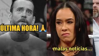 🙏🏻Profundas CONDOLENCIAS CM Punk..., Malas Noticias AJ Lee, Triple H en problemas