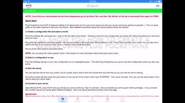Plug Pocketmine | Making A Server | Tutorials Episode 3