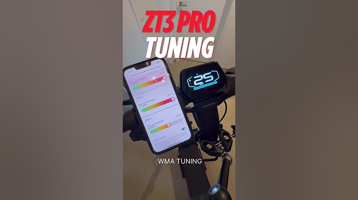 ZT3 Pro 40kmh Speed Hack Tuning  #segwayninebot #escooterlife #escooters #segway #ninebot #zt3