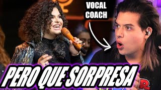 ¡¿QUIÉN ES ELLA?! LUCERO MIJARES  'VIVIR ASI ES MORIR DE AMOR' | Reaccion Vocal Coach | Ema Arias
