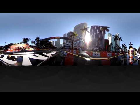 F1 Miami Festival: Renault Live Car Run! (360 video)