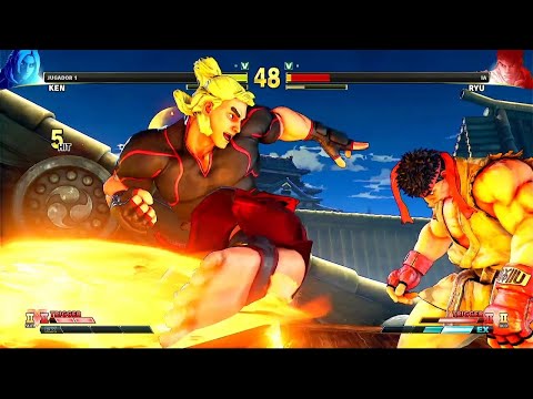 KEN VS RYU - STREET FIGHTER V