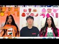 Asmr korean couple color food mukbang  korean color food eating show asmr viral