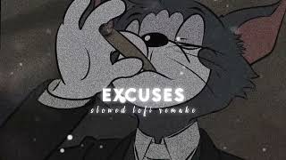 🔥 Excuses (Official Video) | AP Dhillon | Gurinder Gill (Slowed+Reverb) Lofi Headphones 🎧 🔥