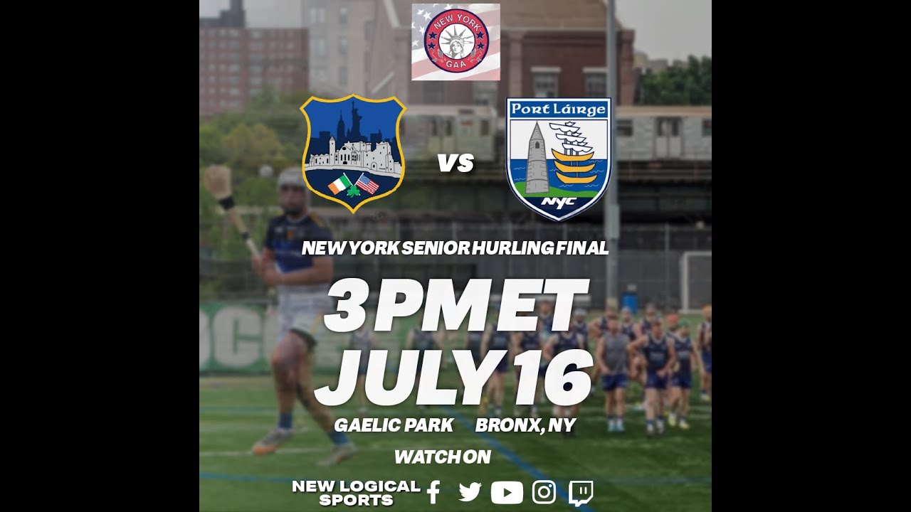 2023 NY GAA Senior Hurling Final Tipperary NY vs. Waterford NY YouTube