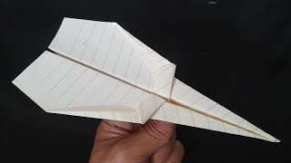 How to make paper airplane good to fly