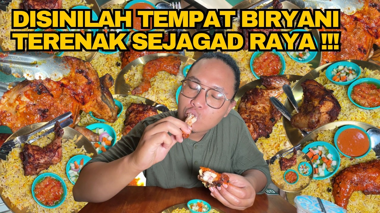 STRESS‼️ JUALAN BIRYANI AMA AYAM SEGEDE GABAN BISA MURAH GINI‼️INI BIRYANI TERENAK YANG PERNAH ADA‼️
