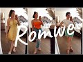 RomWe Try On Haul