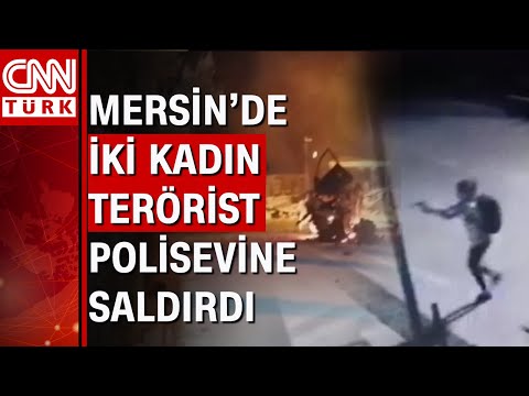 Teröristler Mersin'de uzun namlulu silahlarla polisevine saldırdı