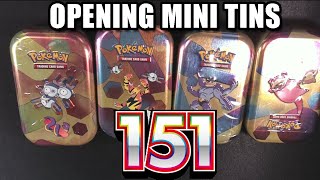 Opening Pokemon 151 Mini Tins - Will The Hits Keep Coming?