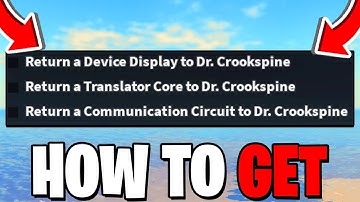 How To GET ALL TRANSLATOR PARTS In Fisch! (DEVICE DISPLAY, TRANSLATOR CORE & COMMUNICATION) Roblox