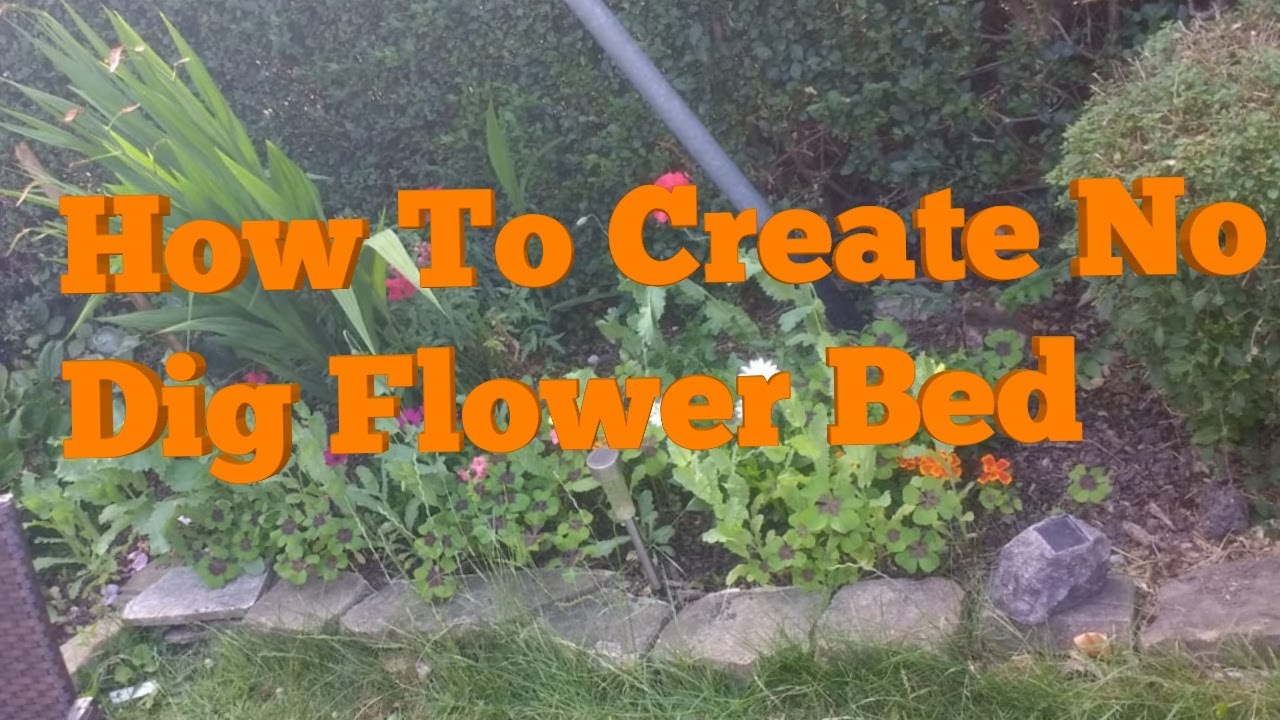 How to Create a No Dig Raised Flower Bed – Back to Eden Permaculture
