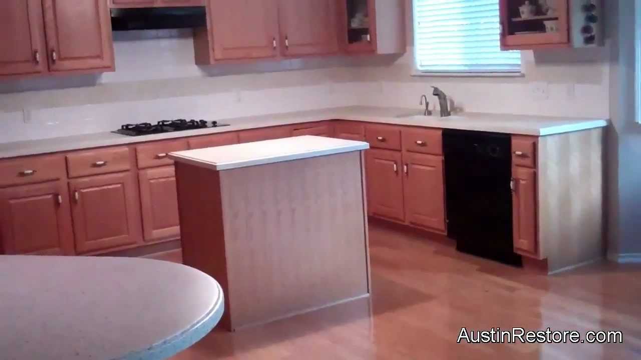 Resurfacing Corian Kitchen Countertops Youtube