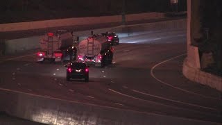 Car shot at on Interstate 77 in Canton