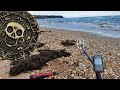 РЫБАКИ В ШОКЕ ОТ МОИХ НАХОДОК! Пляжный коп в Крыму с металлоискателем Xp Deus
