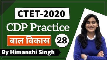 Target CTET-2020 | CDP Practice Class-28 | Let