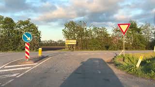 Calm Roads and Quiet Nature in Denmark | Relaxing POV Drive 4K