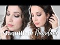 Maquillaje para NAVIDAD ahumado con glitter con la nueva GLORIOUS LIGHTS GLITTER PALETTE de Nabla