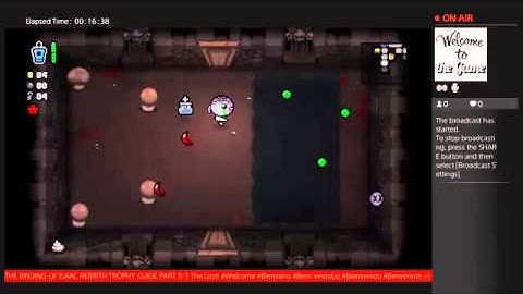 The Binding of Isaac Rebirth (TROPHY GUIDE) PART 9-3 The Lost.