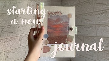 JOURNAL with me Ep 1 🌷 setting up my new 6-ring binder ✨